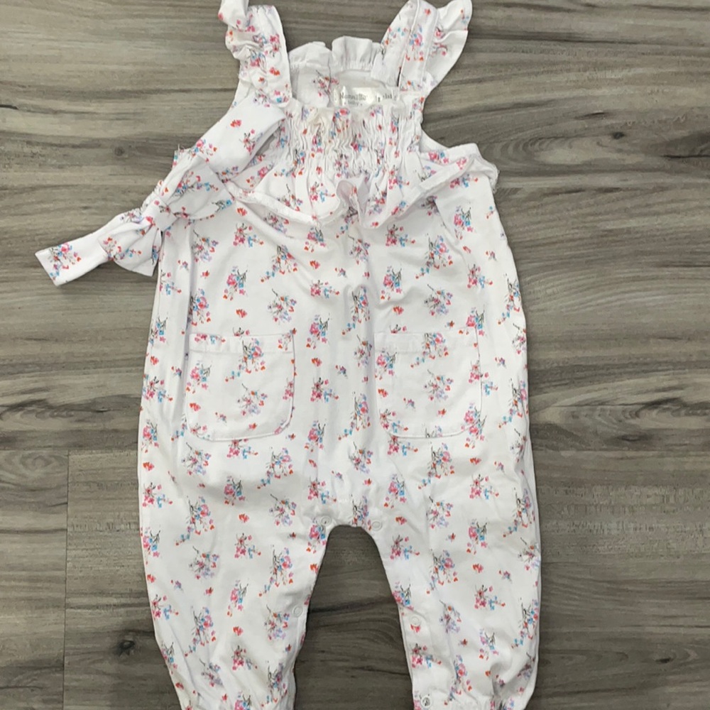 Nannette Girls tank top romper